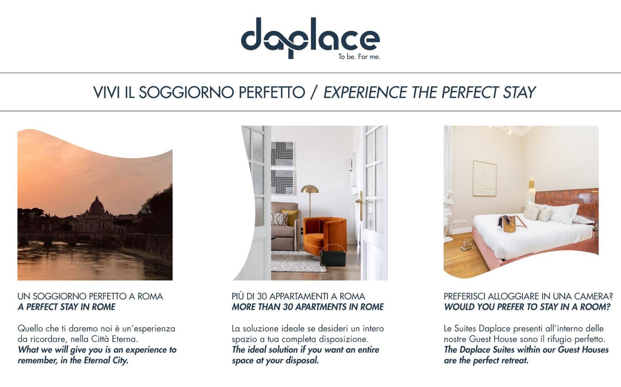 Daplace - Gemma Apartment ローマ エクステリア 写真